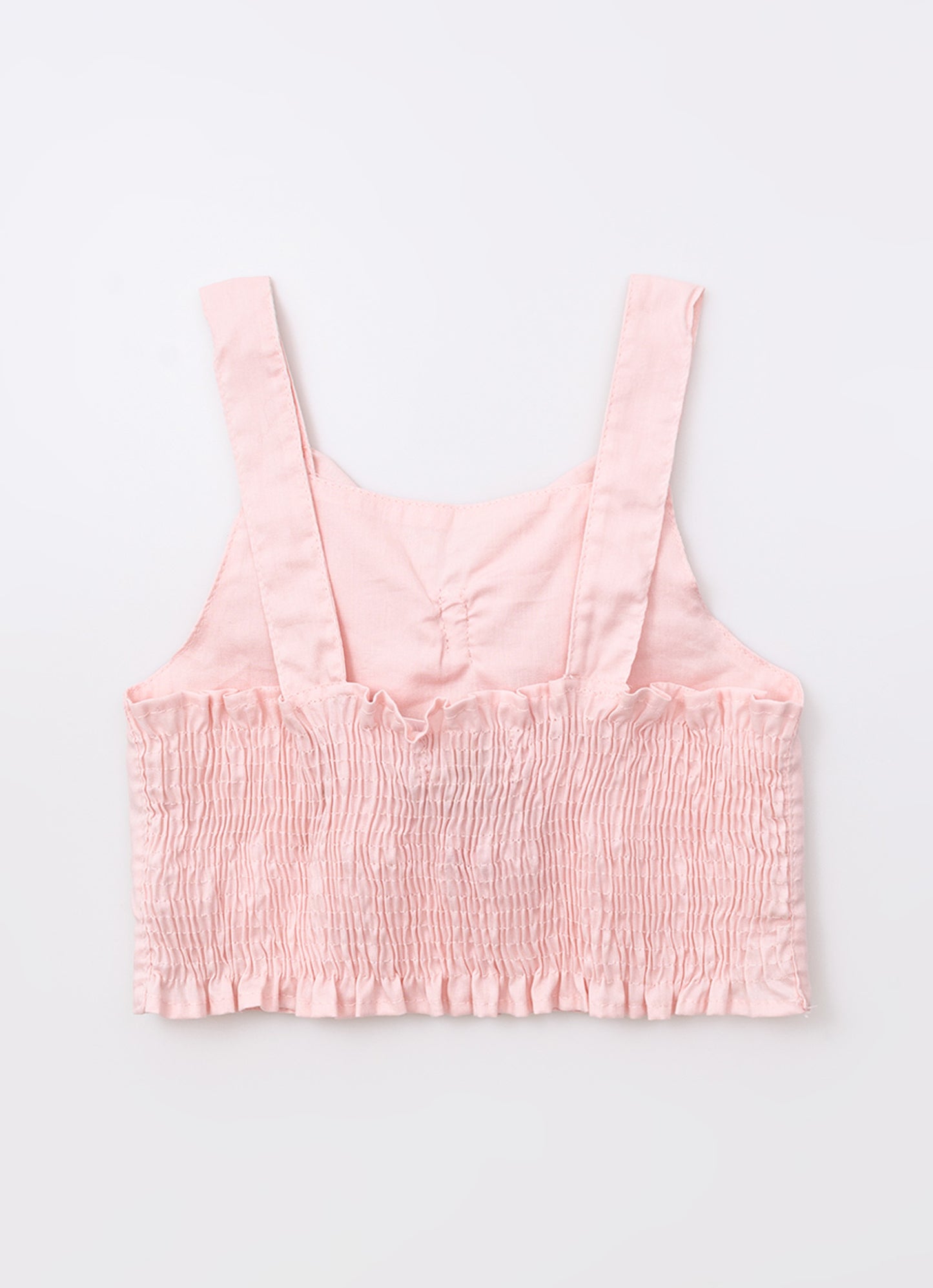 Blusa Cropped Algodão Maxi Laço
