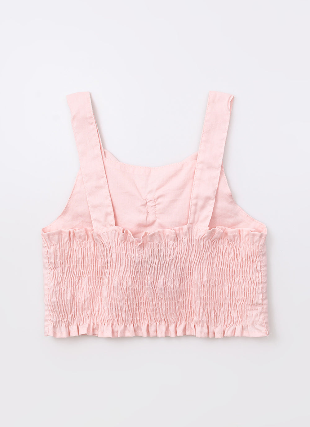 Blusa Cropped Algodão Maxi Laço