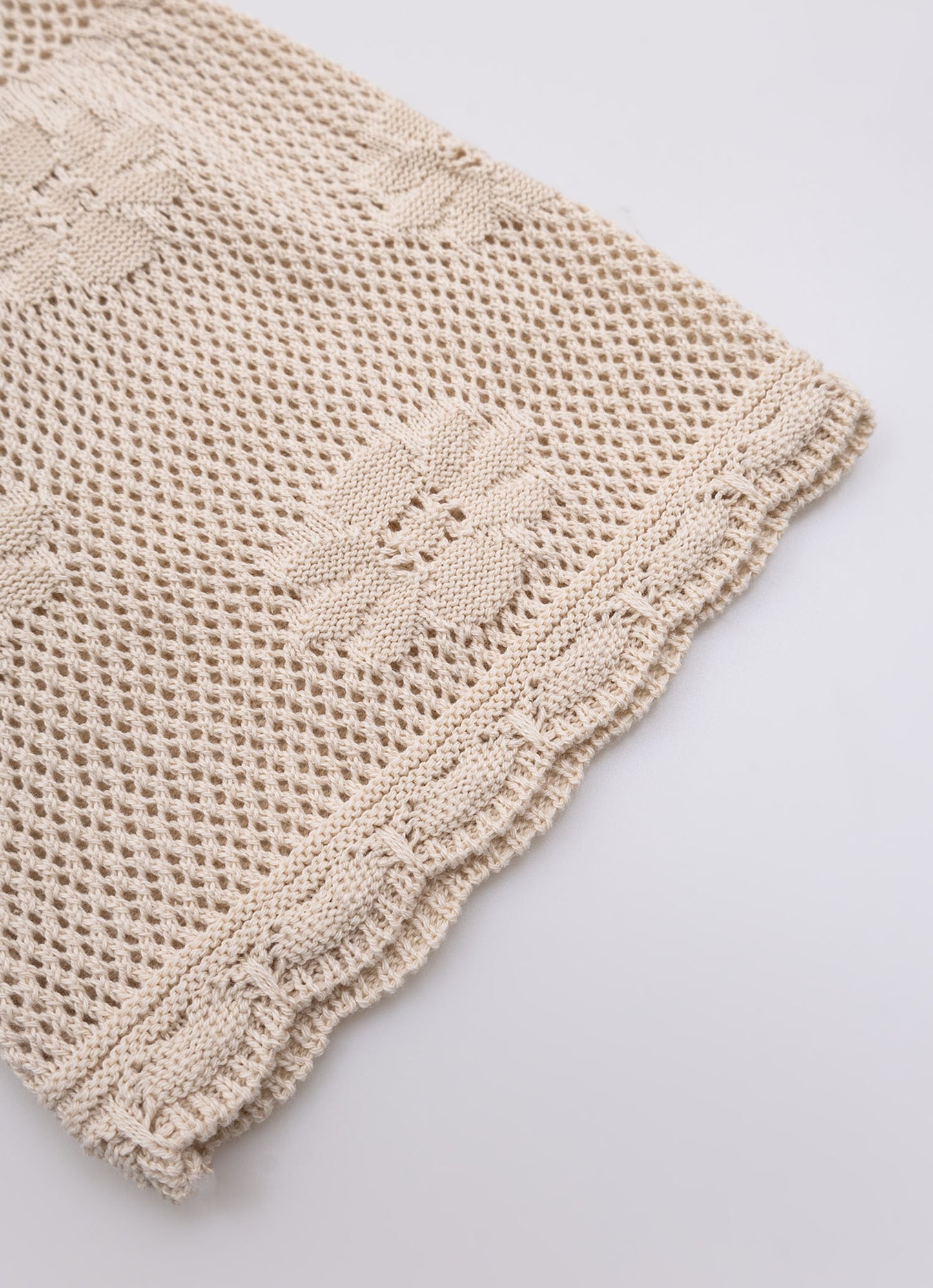 Blusa Tricot Rendado Manga Longa