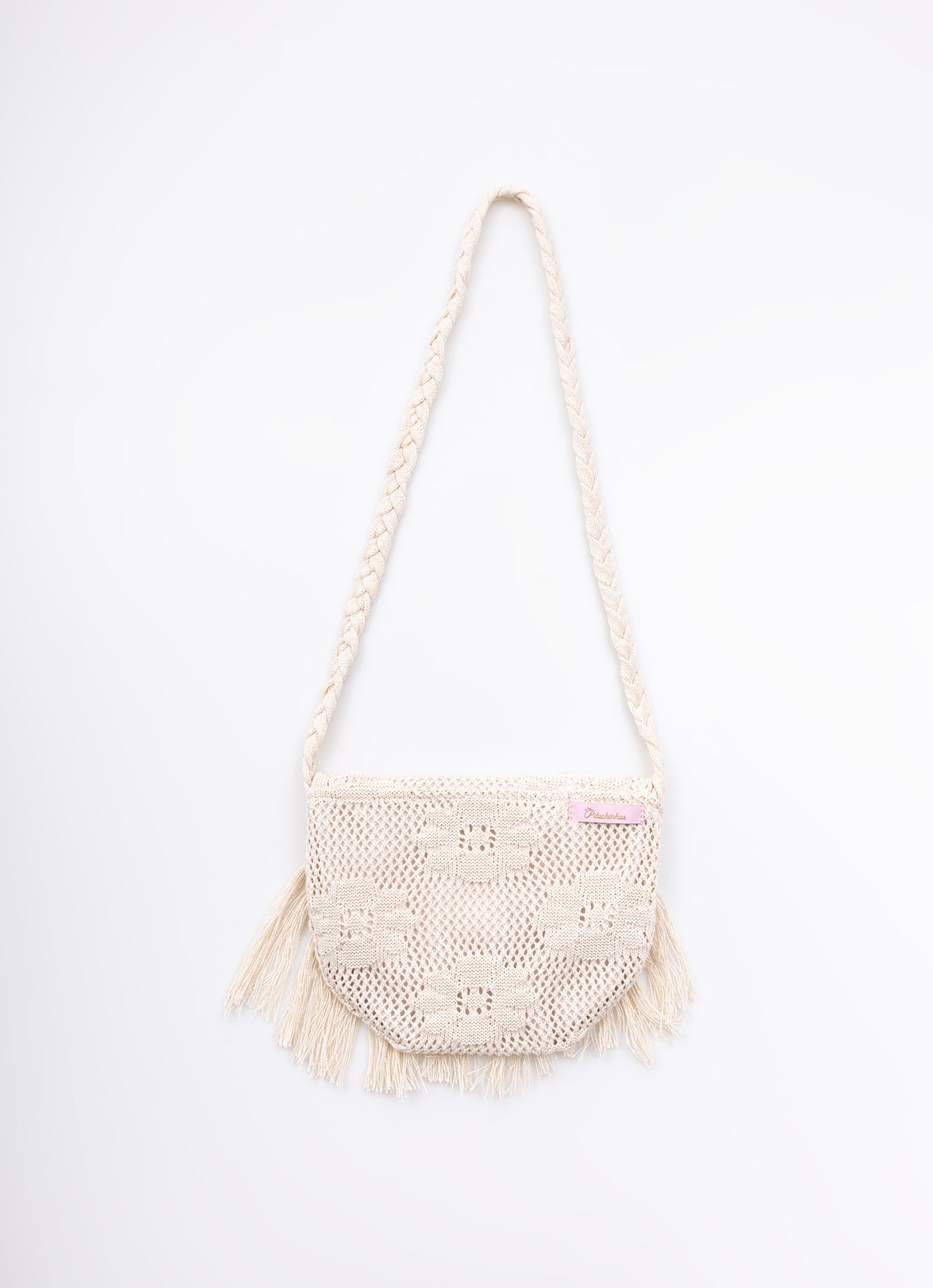 Bolsa Tricot Franjas Boho