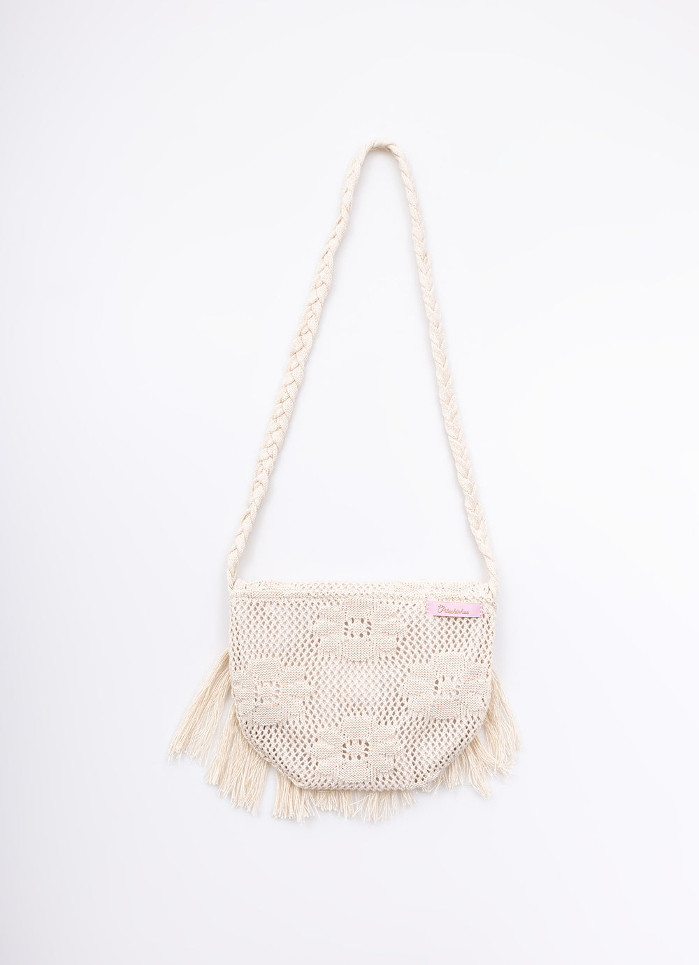 Bolsa Tricot Franjas Boho