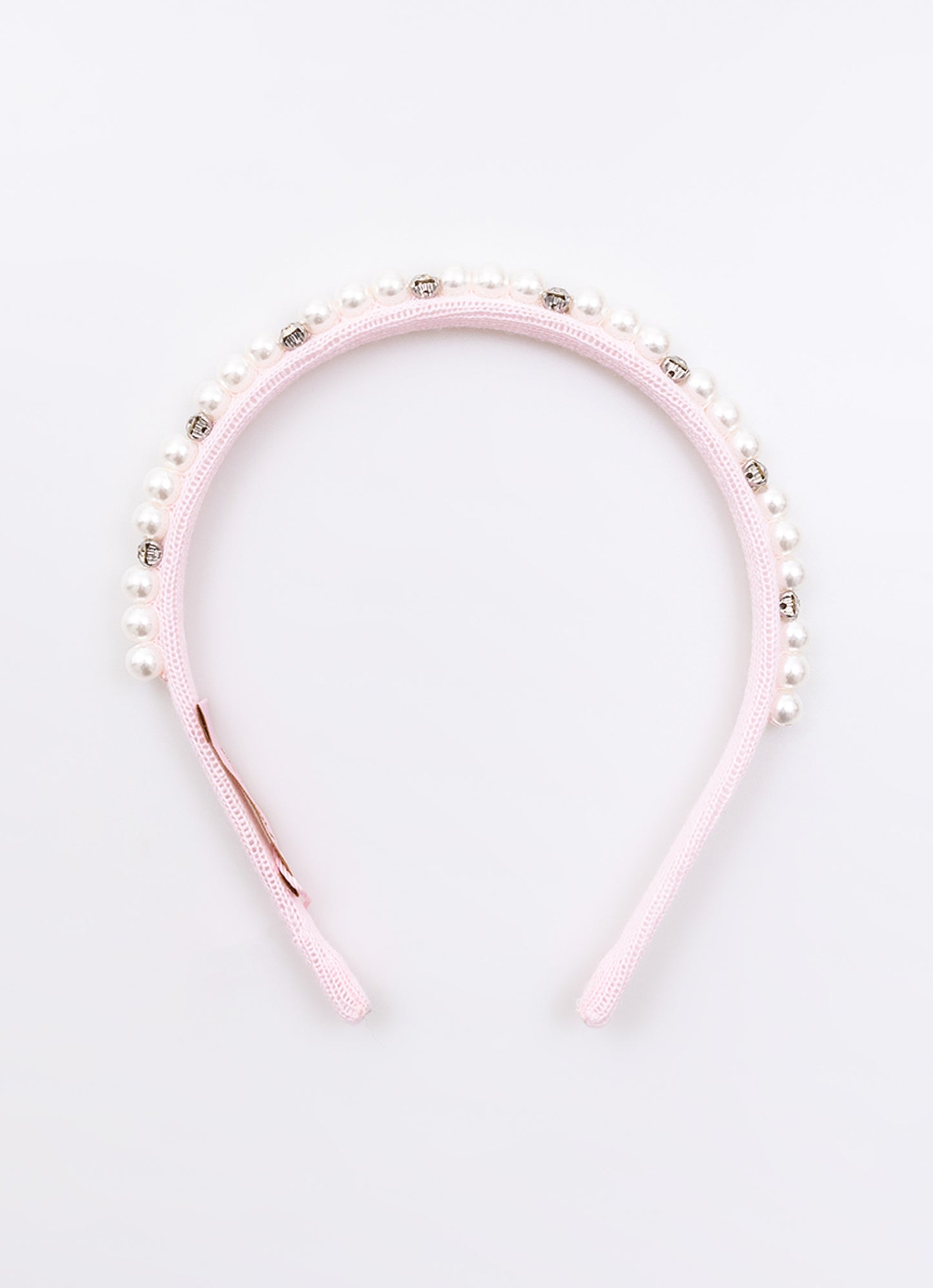 Arco Tricot Bordados Pérolas e Cristais