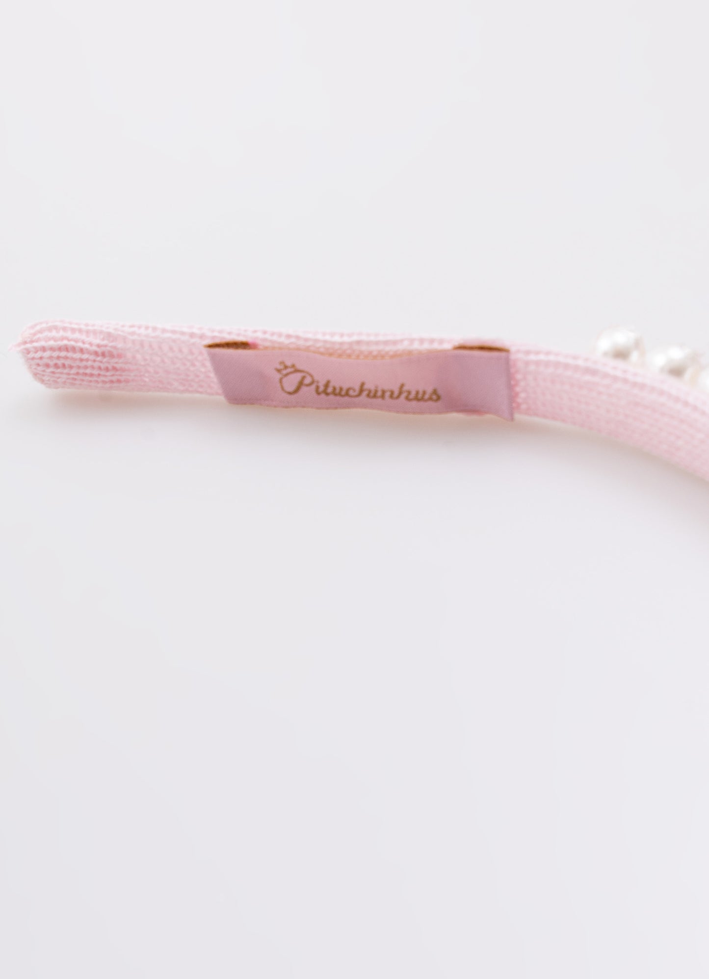 Arco Tricot Bordados Pérolas e Cristais