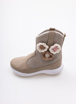 Bota Knit Flores