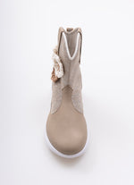 Bota Knit Flores
