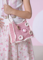 Bolsa Crochê Florzinhas