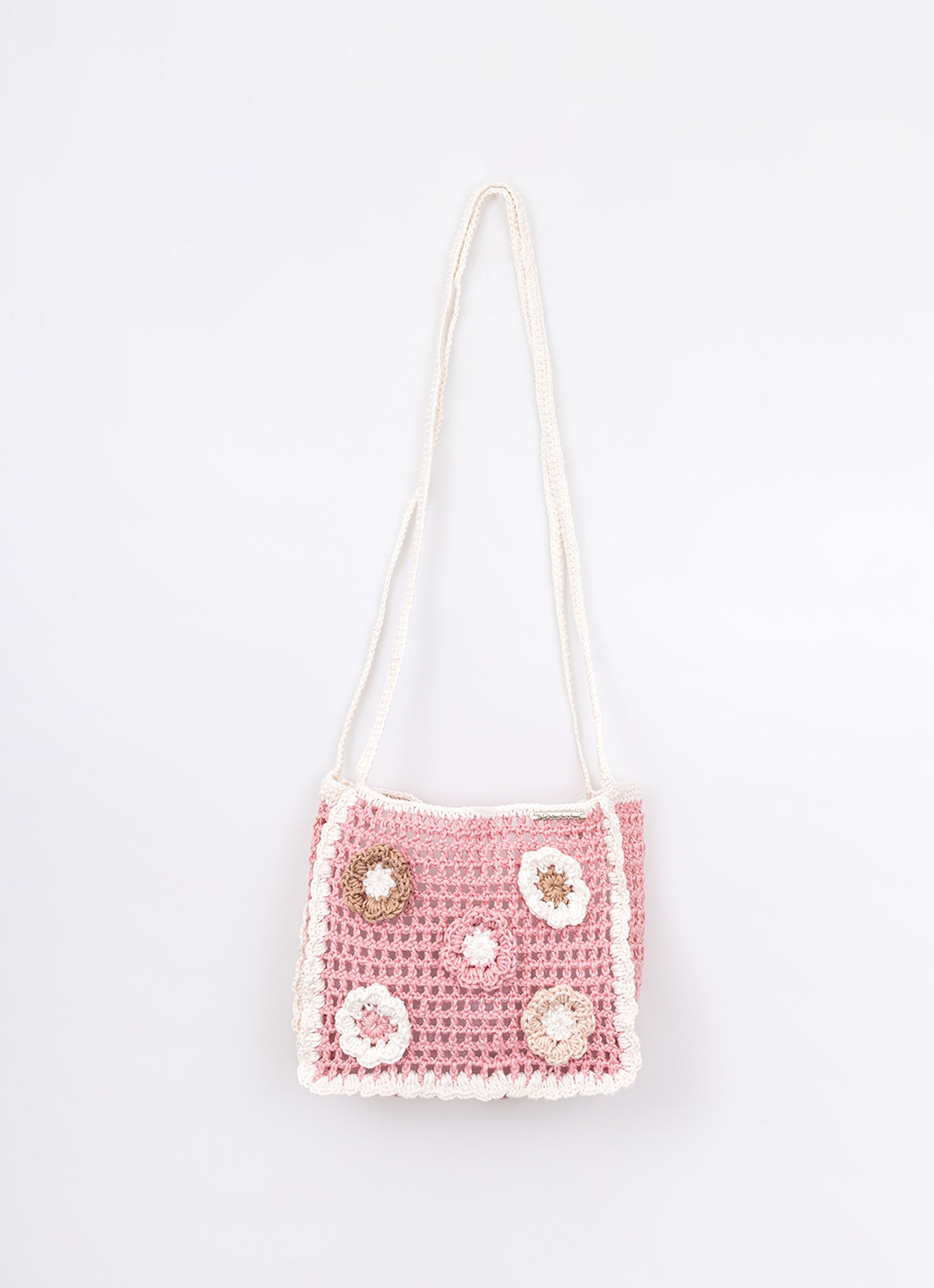 Bolsa Crochê Florzinhas
