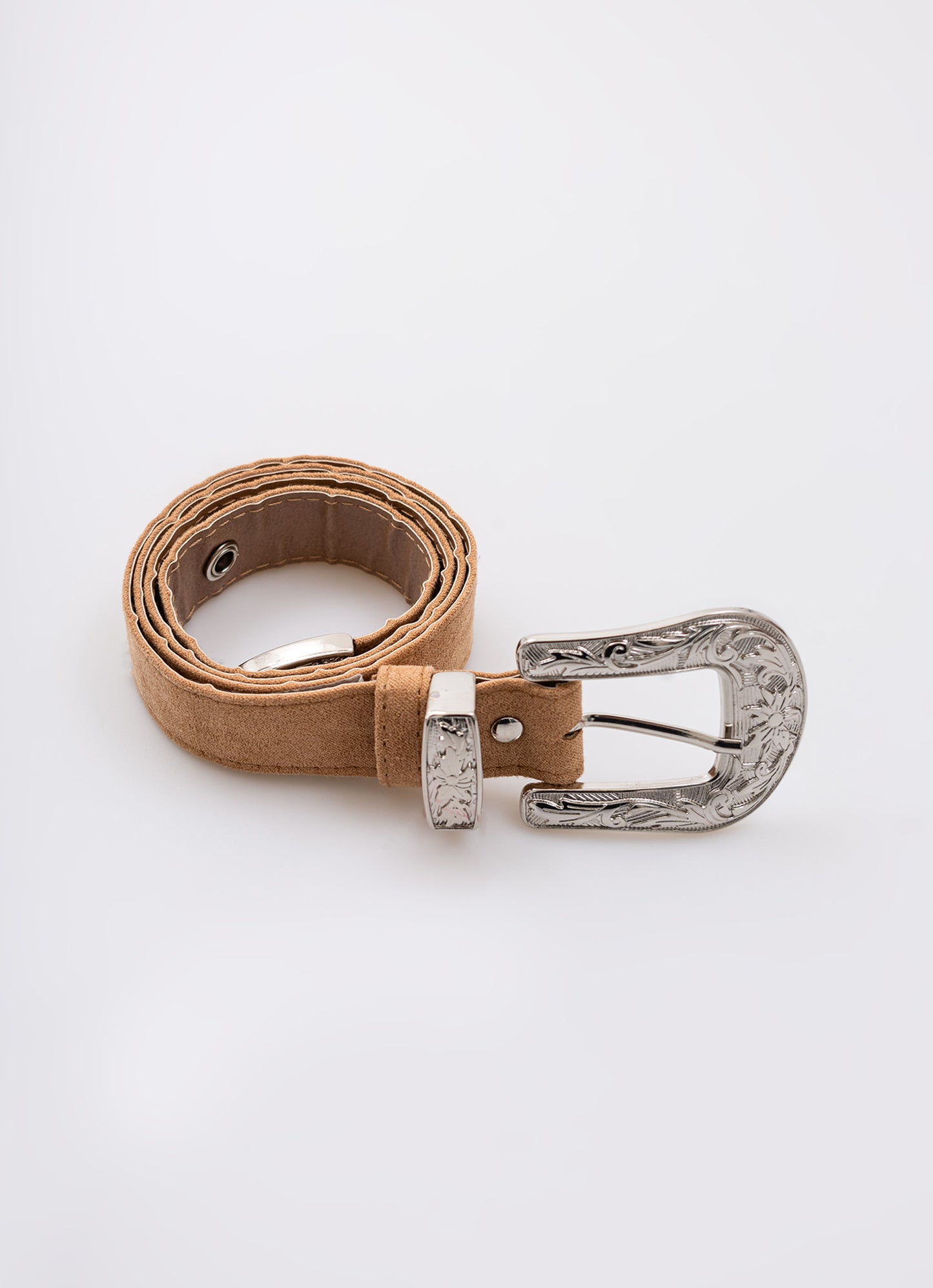 Cinto Camurça Fivela Boho
