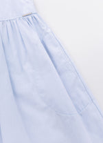 Vestido Algodão Botões Golinha Renda