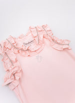 Vestido Ribana Frufru Cristal Saia Balonê