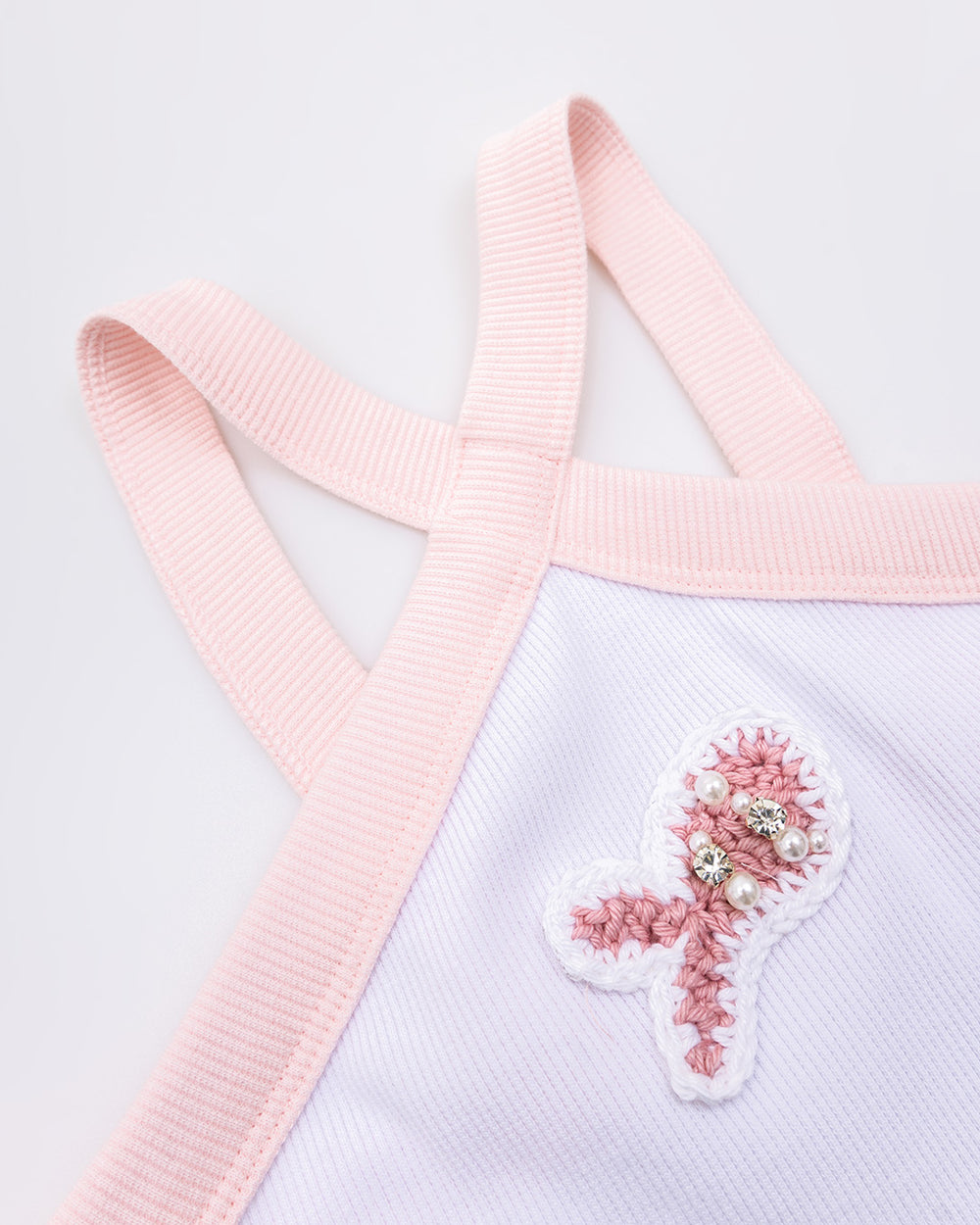 Blusa Cropped Ribana Peixes e Estrela Mar