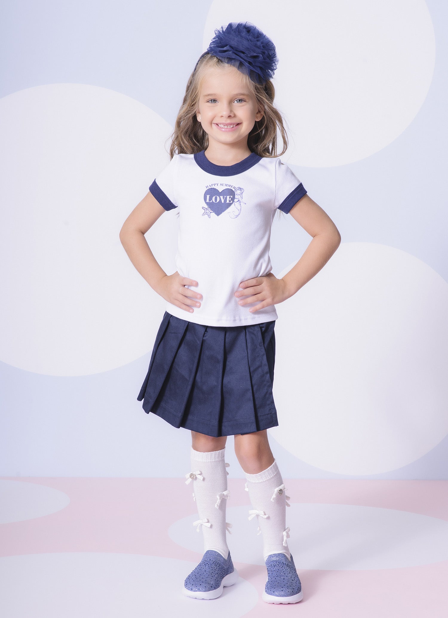Blusa Ribana Love Sereia Bicolor