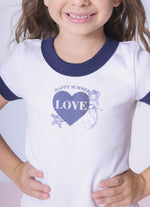 Blusa Ribana Love Sereia Bicolor