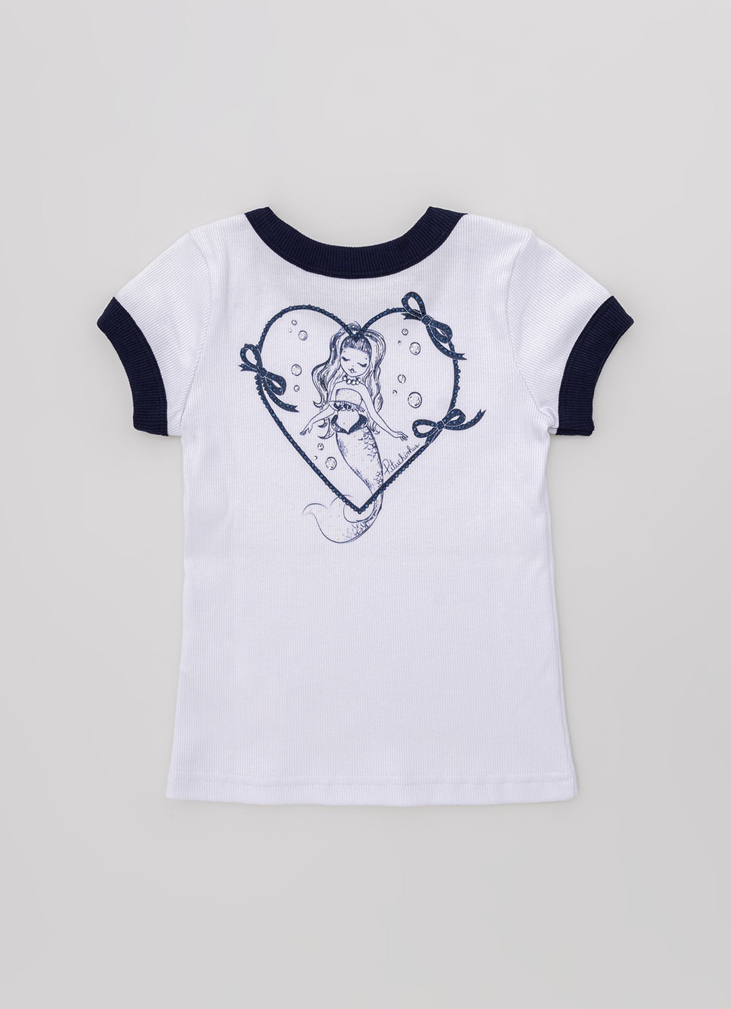Blusa Ribana Love Sereia Bicolor