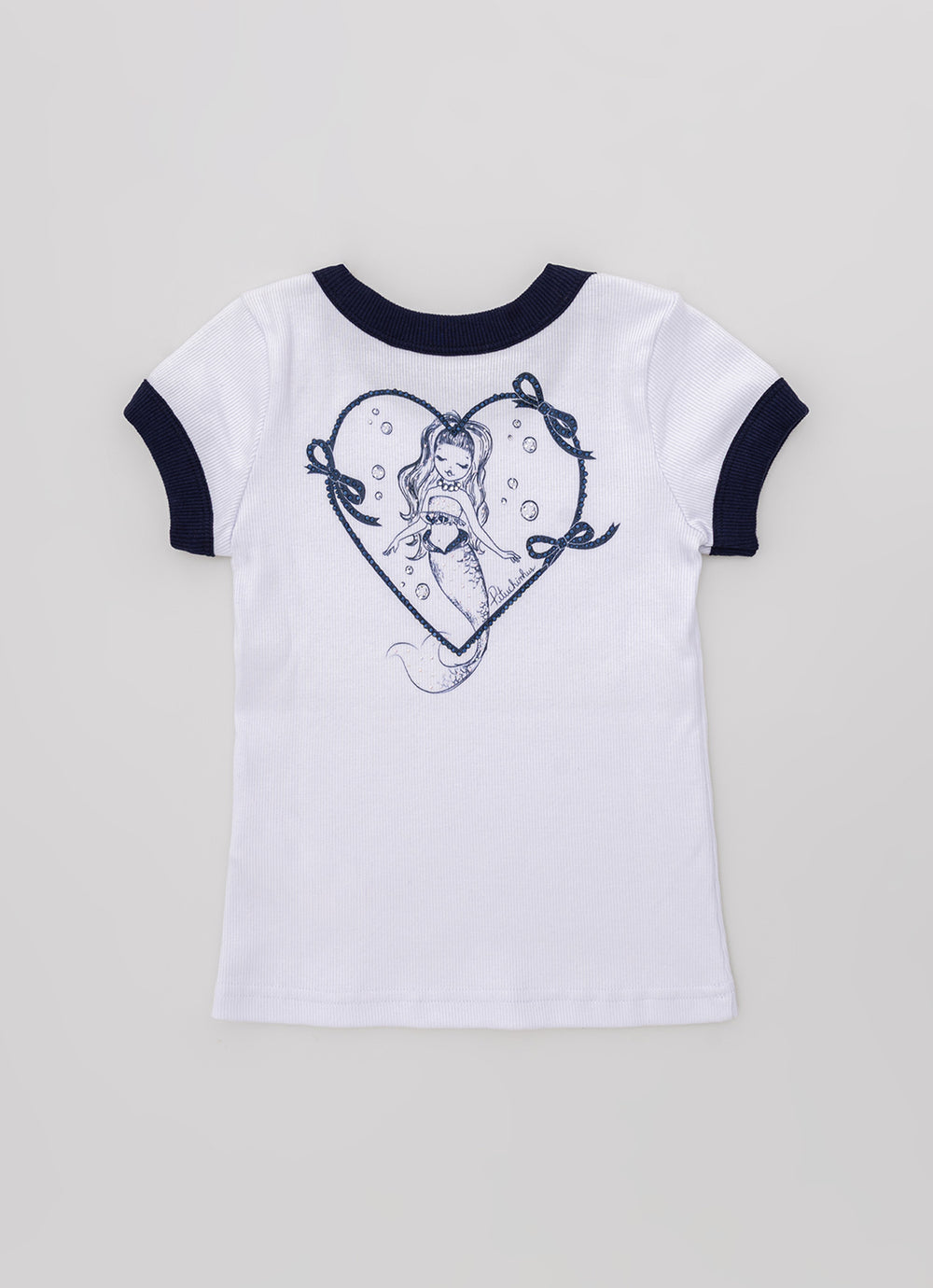 Blusa Ribana Love Sereia Bicolor
