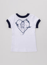 Blusa Ribana Love Sereia Bicolor