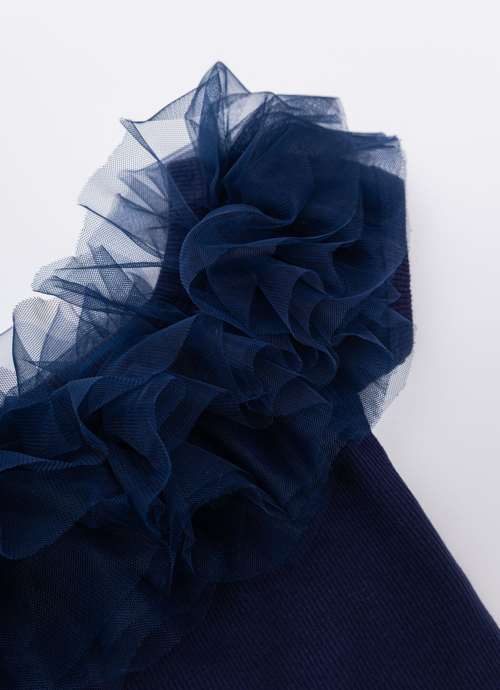 Blusa Ribana Babados Tule Ombro a Ombro