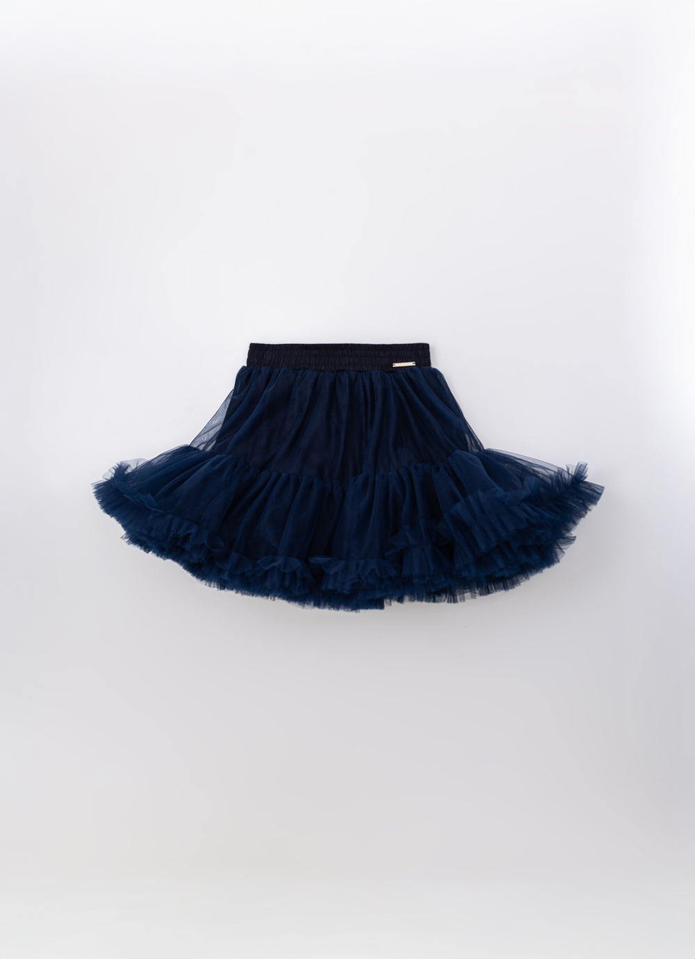 Saia Short Tule Babado Frufru