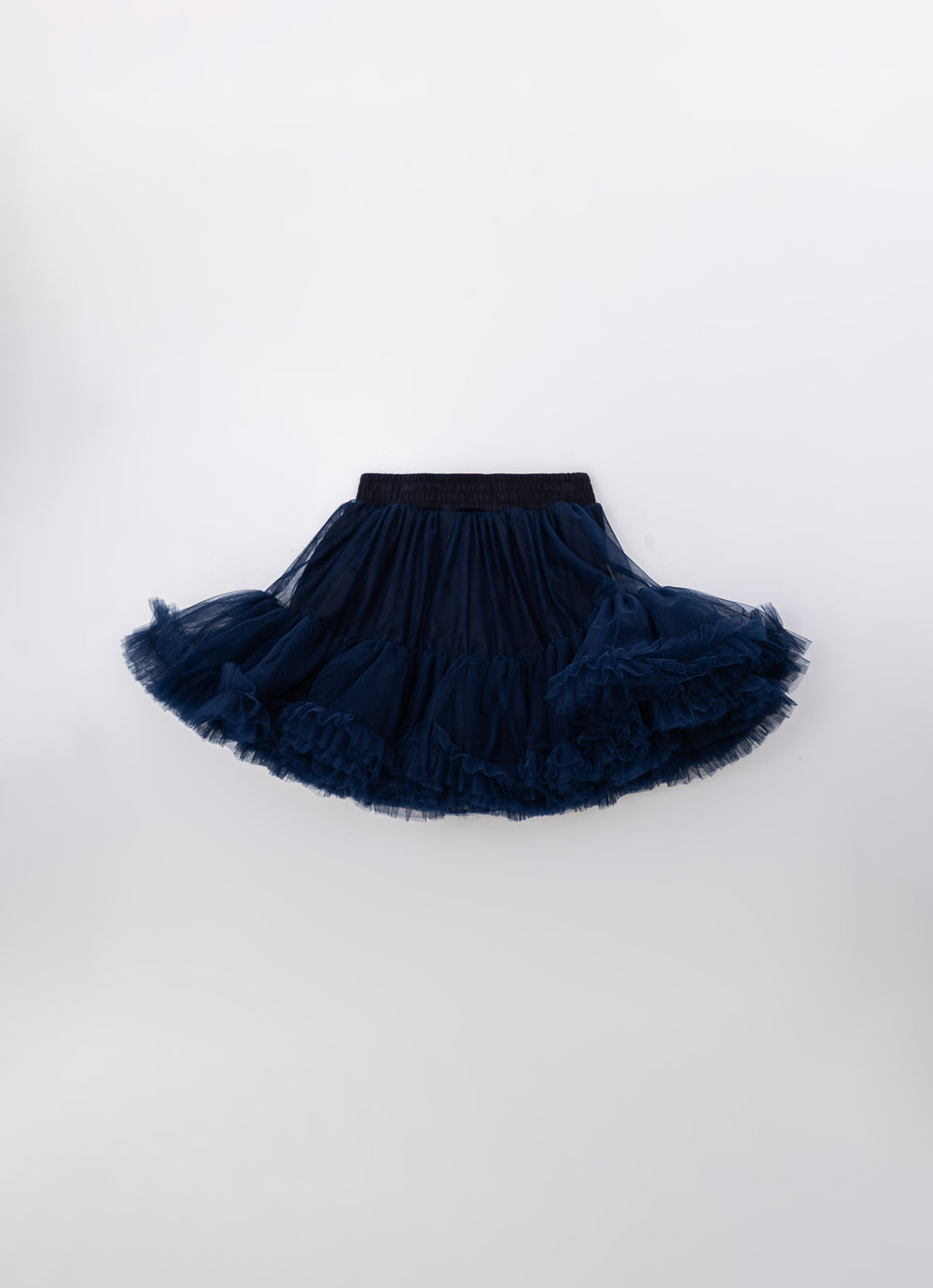 Saia Short Tule Babado Frufru