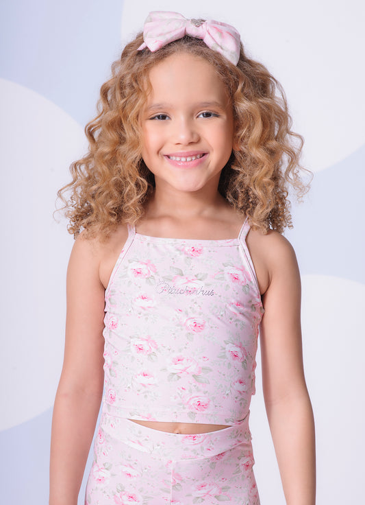 Blusa Cropped Alça Light Pituchinhus