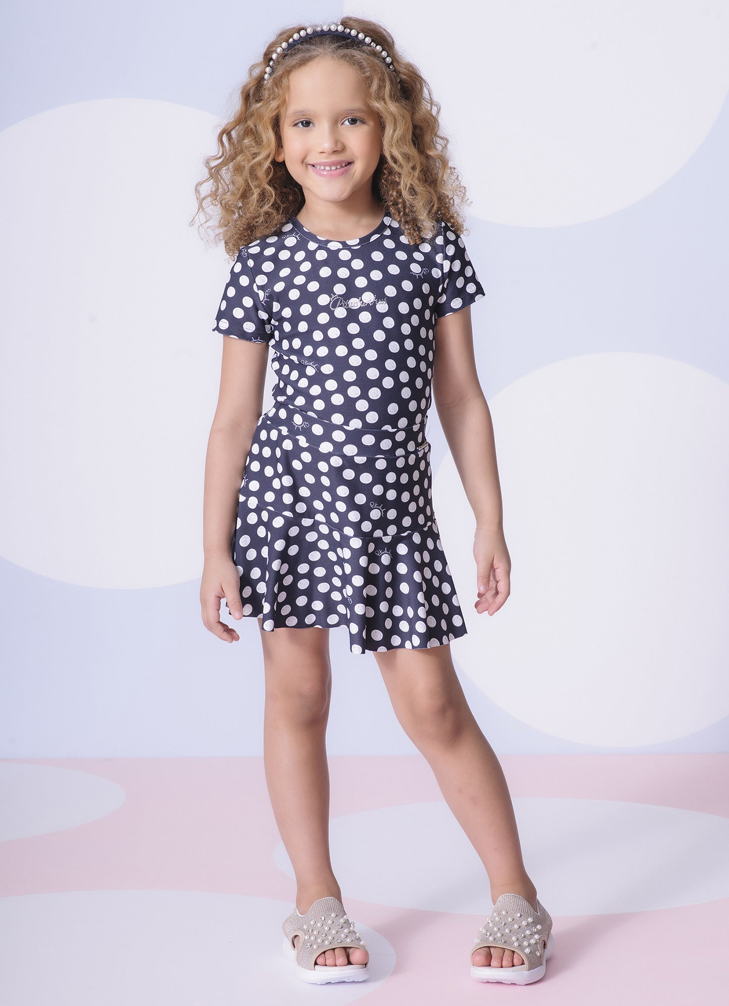 Saia Short Light Babado Pituchinhus