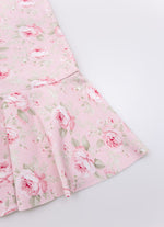 Vestido Alça Light Babado Estampado Pituchinhus