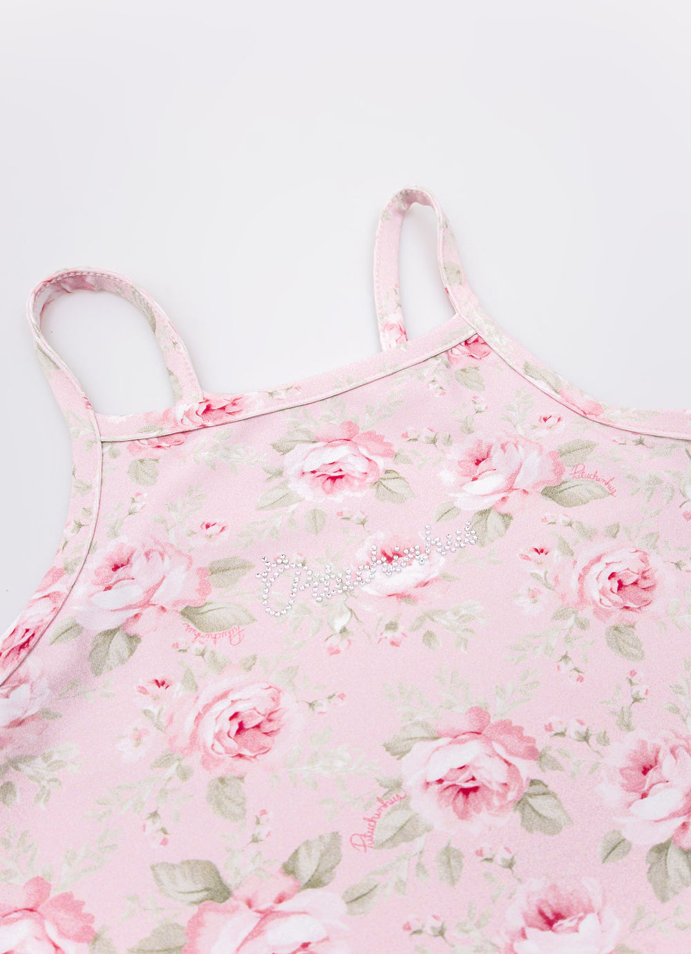 Vestido Alça Light Babado Estampado Pituchinhus