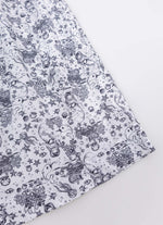 Vestido Algodão Renda Bordada