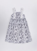Vestido Algodão Renda Bordada