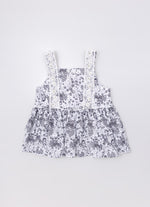 Blusa Algodão Alça Bordados