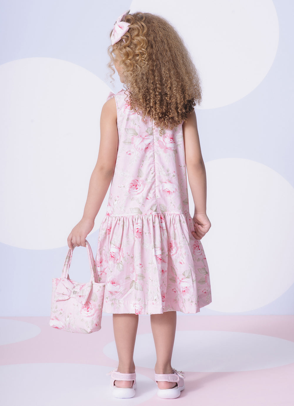 Vestido Algodão Maxi Laço