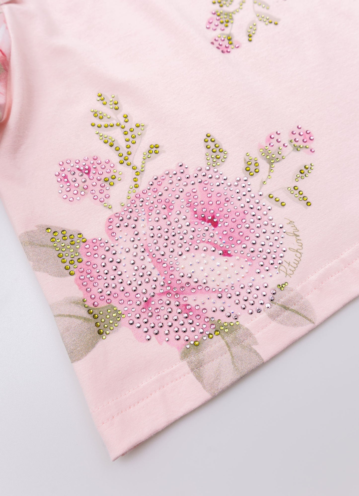 Blusa Cotton Floral Cristal