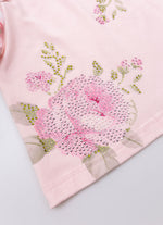 Blusa Cotton Floral Cristal
