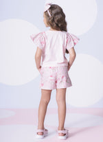 Blusa Cotton Floral Cristal