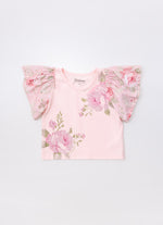 Blusa Cotton Floral Cristal