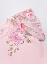Blusa Cotton Floral Cristal