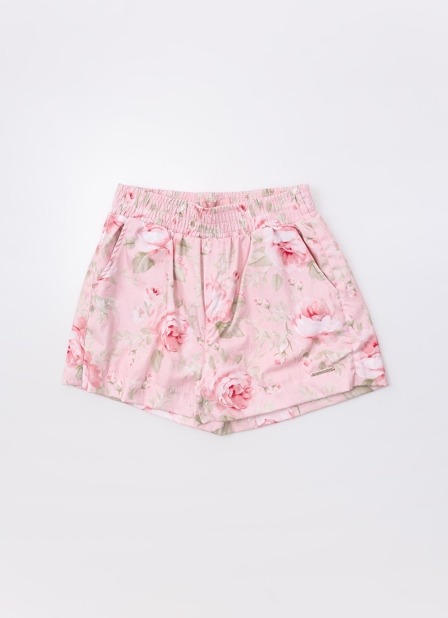 Short Algodão Estampado Floral