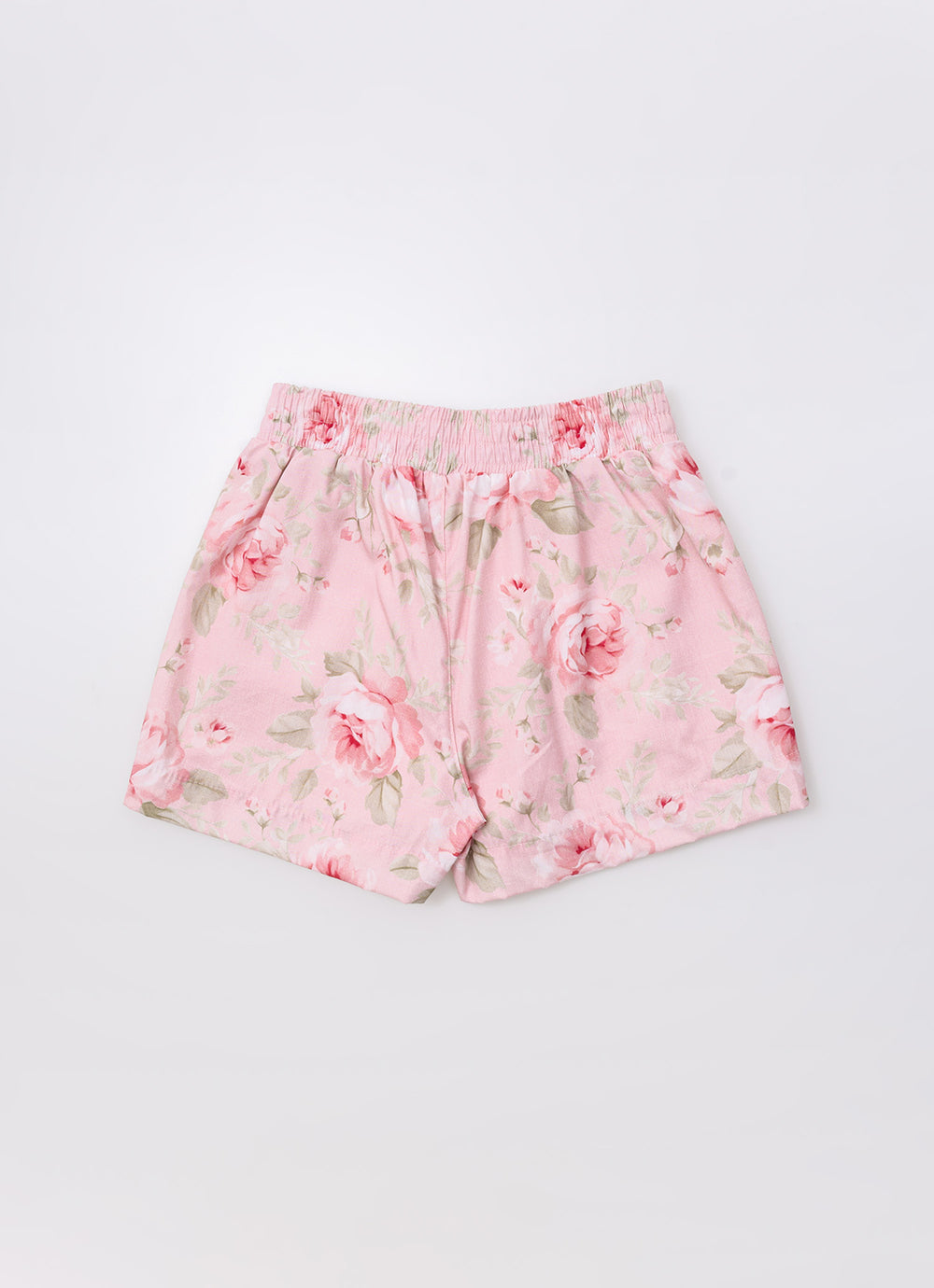 Short Algodão Estampado Floral