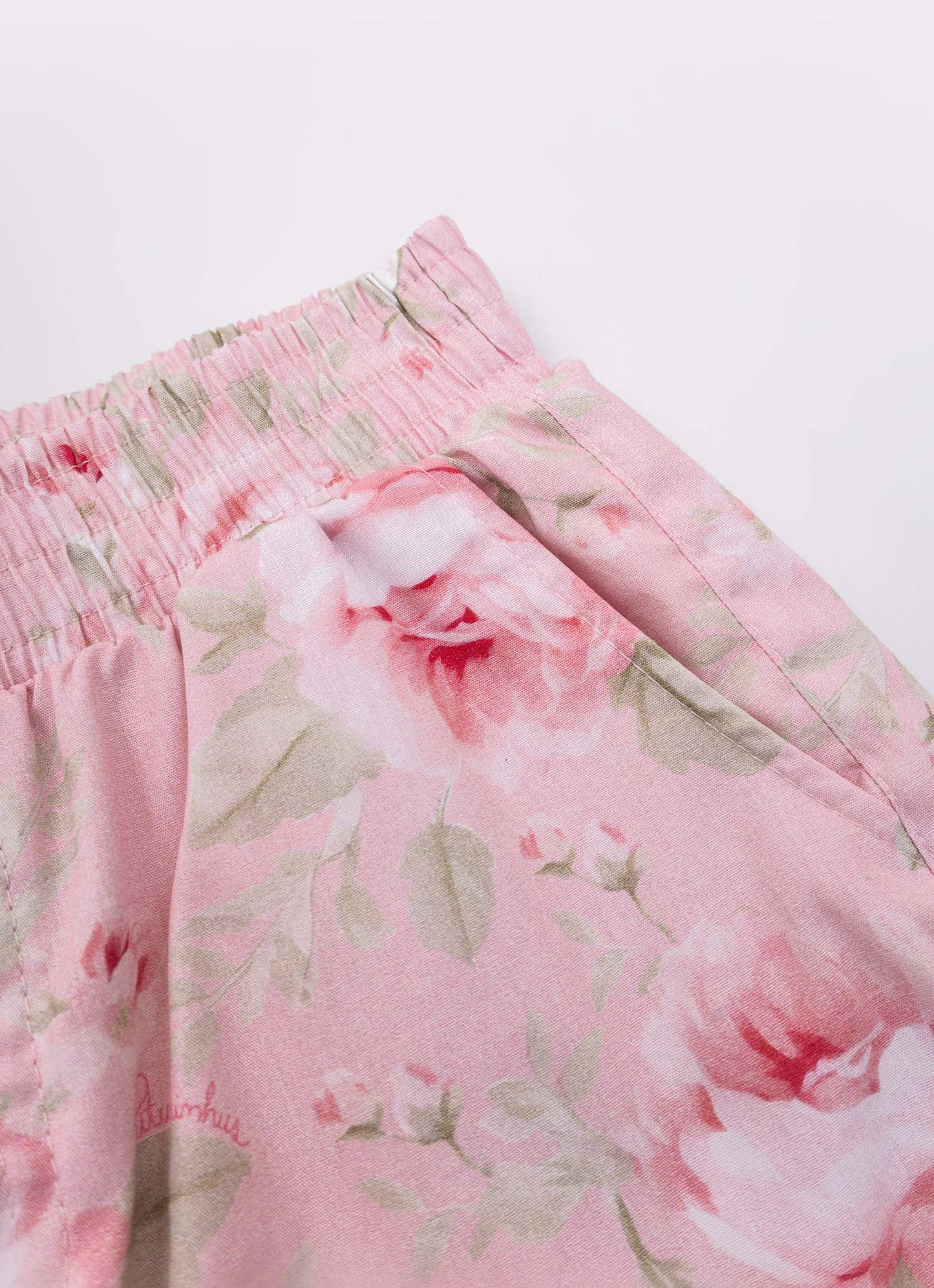 Short Algodão Estampado Floral