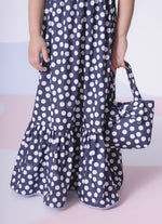 Vestido Longo Algodão Estampado