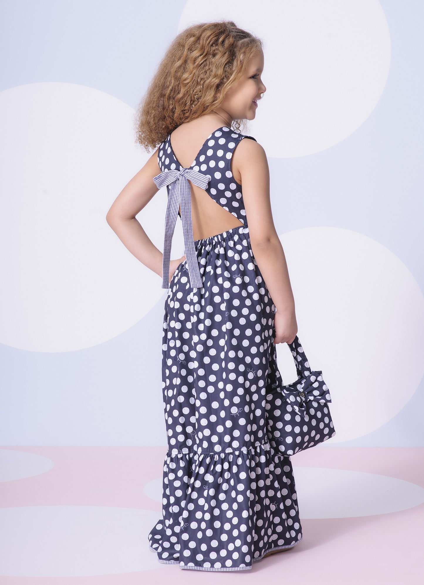 Vestido Longo Algodão Estampado