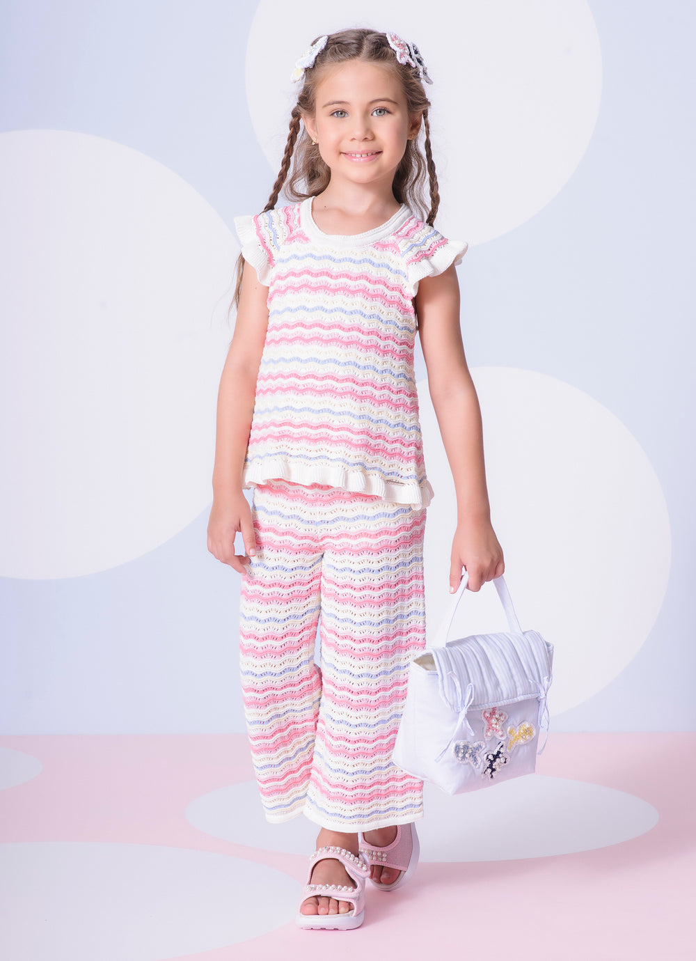 Blusa Tricot Texturas Multicolor