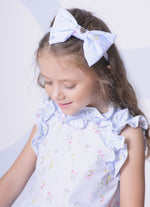 Conjunto Blusa Babado e Short Algodão Estampado