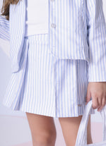 Saia Short Sarja Listrada Pregas