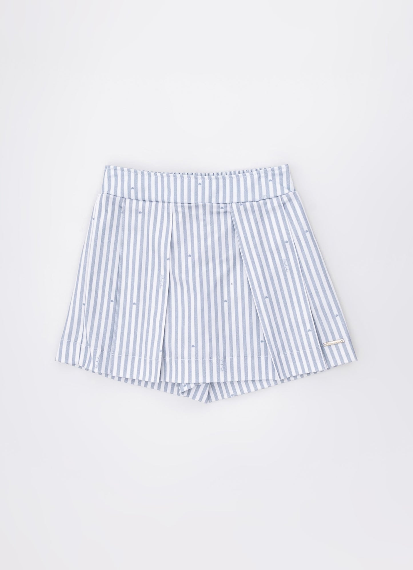 Saia Short Sarja Listrada Pregas