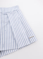 Saia Short Sarja Listrada Pregas