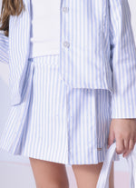 Blazer Sarja Listrada Mini Corações
