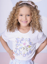 Blusa Cotton Fleurs Costas Algodão
