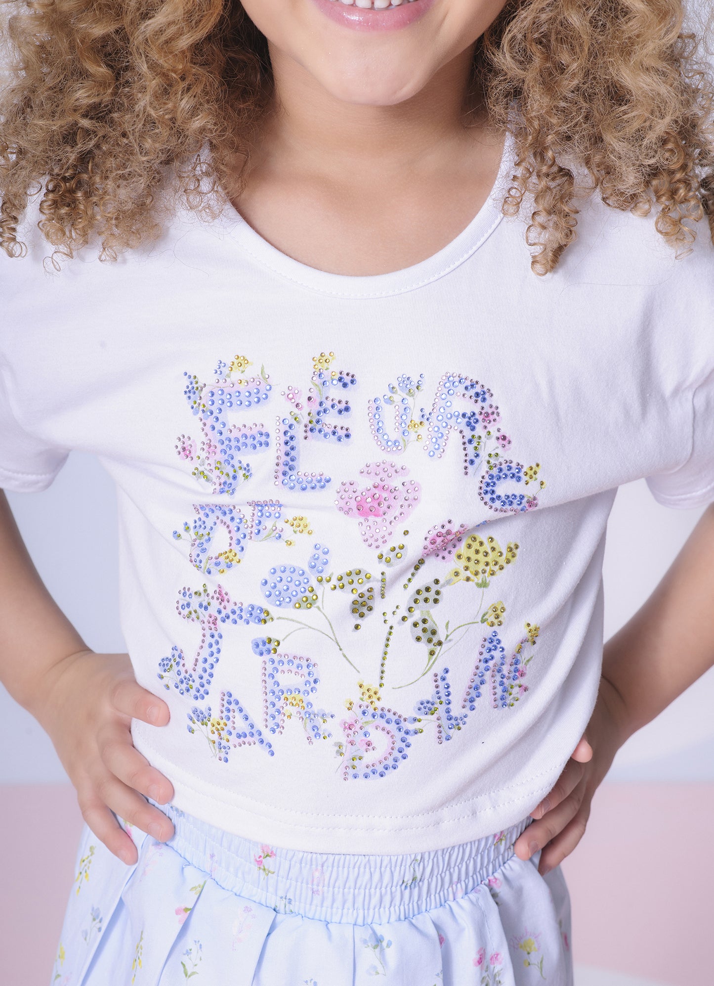 Blusa Cotton Fleurs Costas Algodão