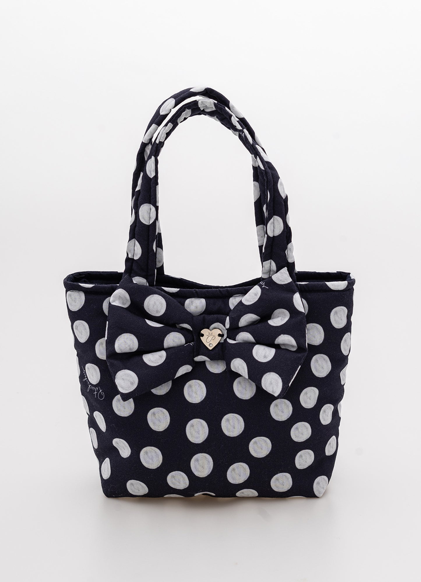 Bolsa Algodão Estampado Laço